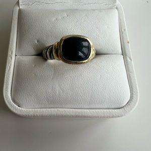 David Yurman onyx ring size 5
